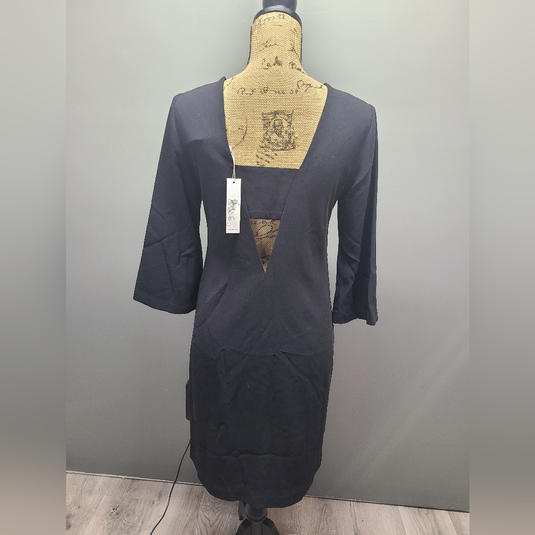 Trina Turk Malbec Black Dress Small